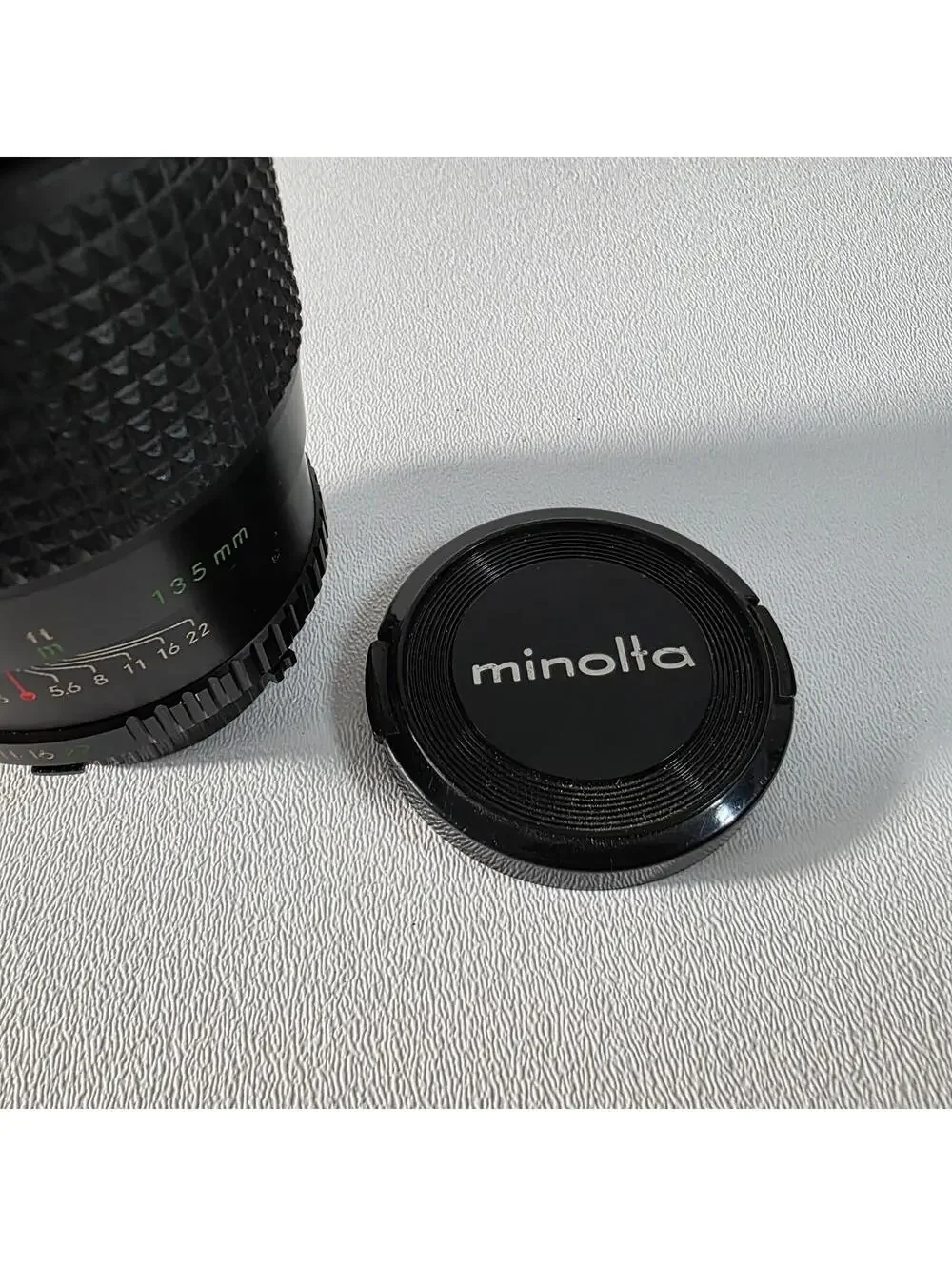 JC Penney Camera Lens MD Minolta Mount 55mm No 206759 1:2.8 f=135mm Coated Optic